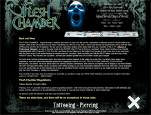 Tablet Screenshot of fleshchamber.com